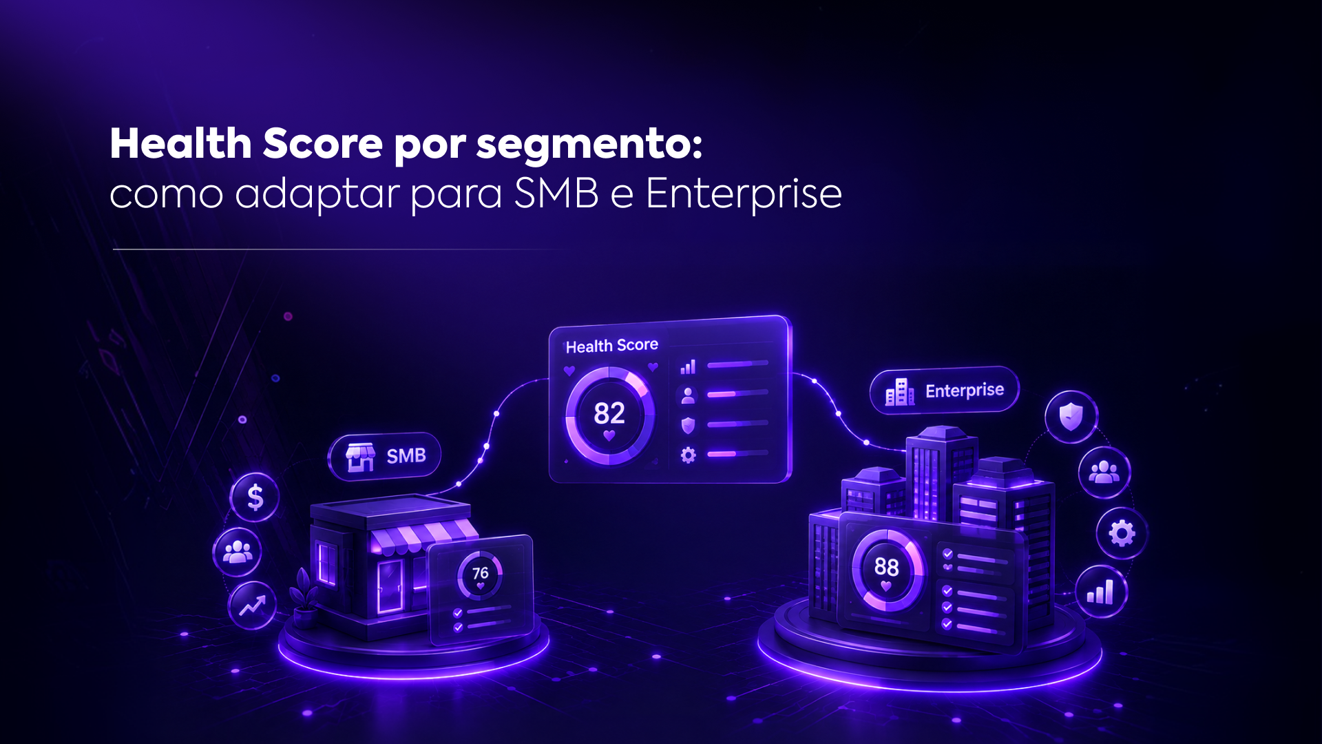Health Score por segmento: como adaptar para SMB e Enterprise