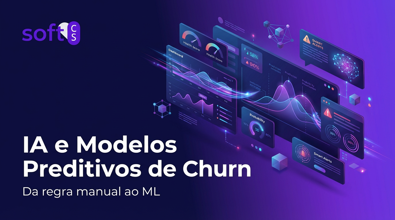 IA e Modelos Preditivos de Churn: Da Planilha ao Machine Learning em CS